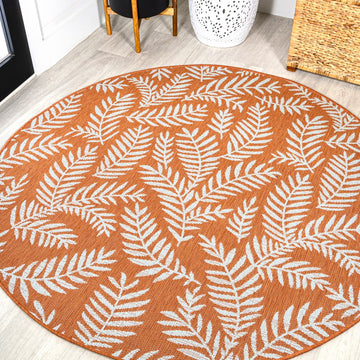 Nevis Palm Frond Indoor/outdoor Area Rug